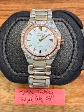 BEAUTIFUL Citizen Signature Collection “Octavia” Eco-Drive Diamond Watch